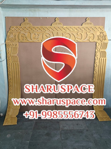 Sharu Space Rubber Sheet Backdrop Border Set