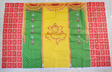 Sharu Space Satin Backrop Design 5