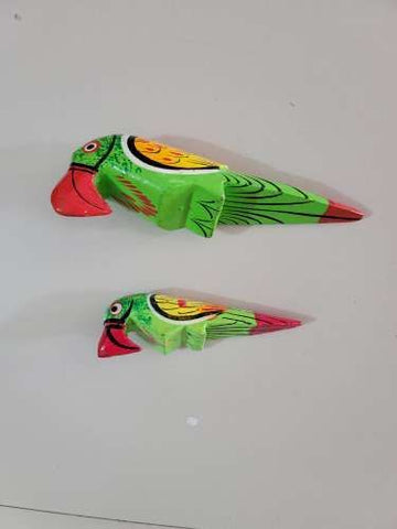 Sharu Space Wooden Parrorts for home décor