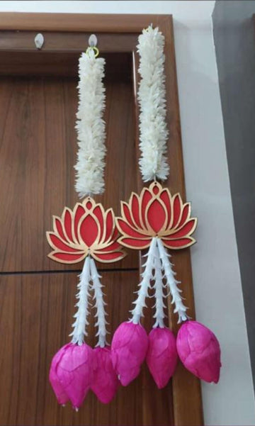 Sharu Space Mdf Lotus with Lotus Buds - 1pc