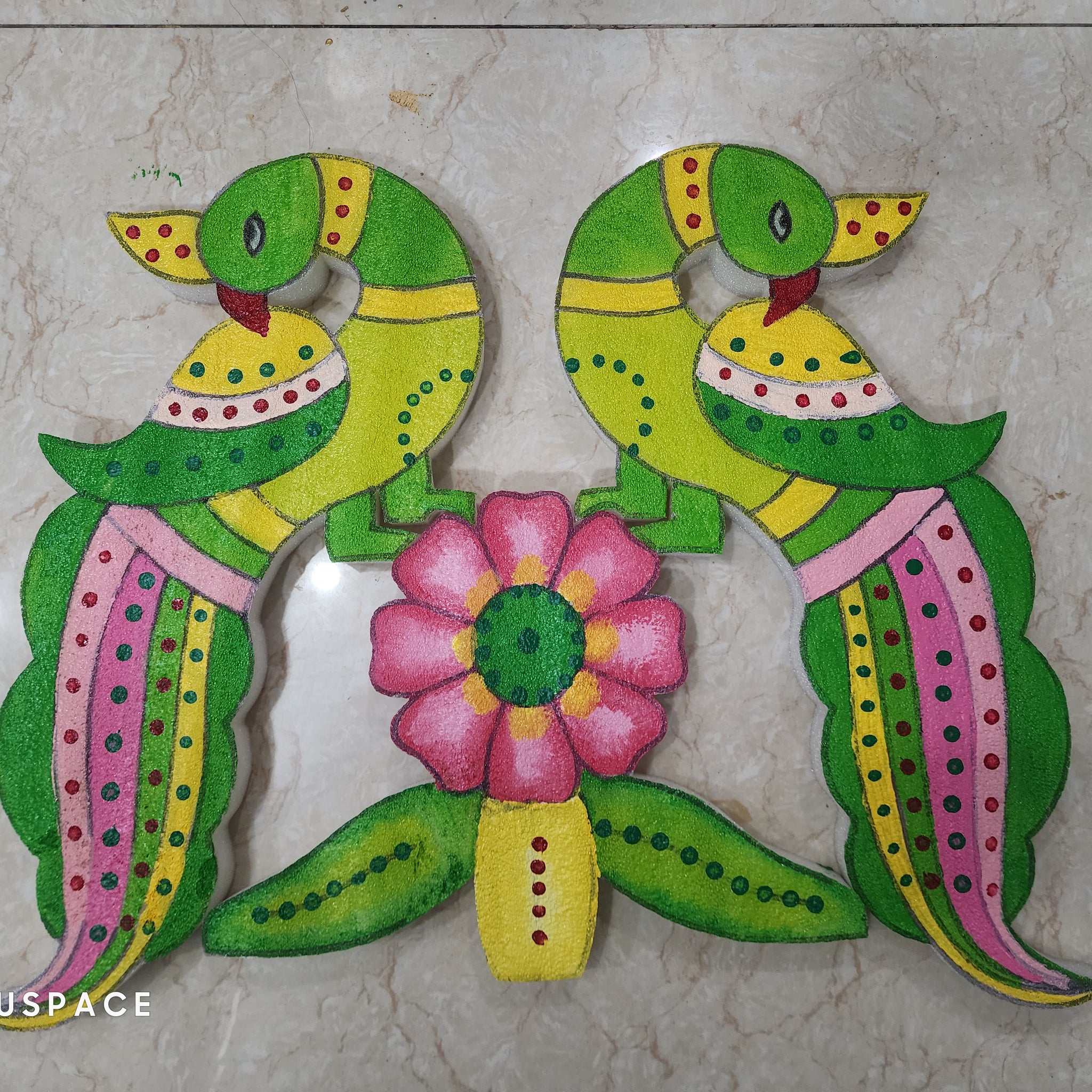 Peacock Flower Set