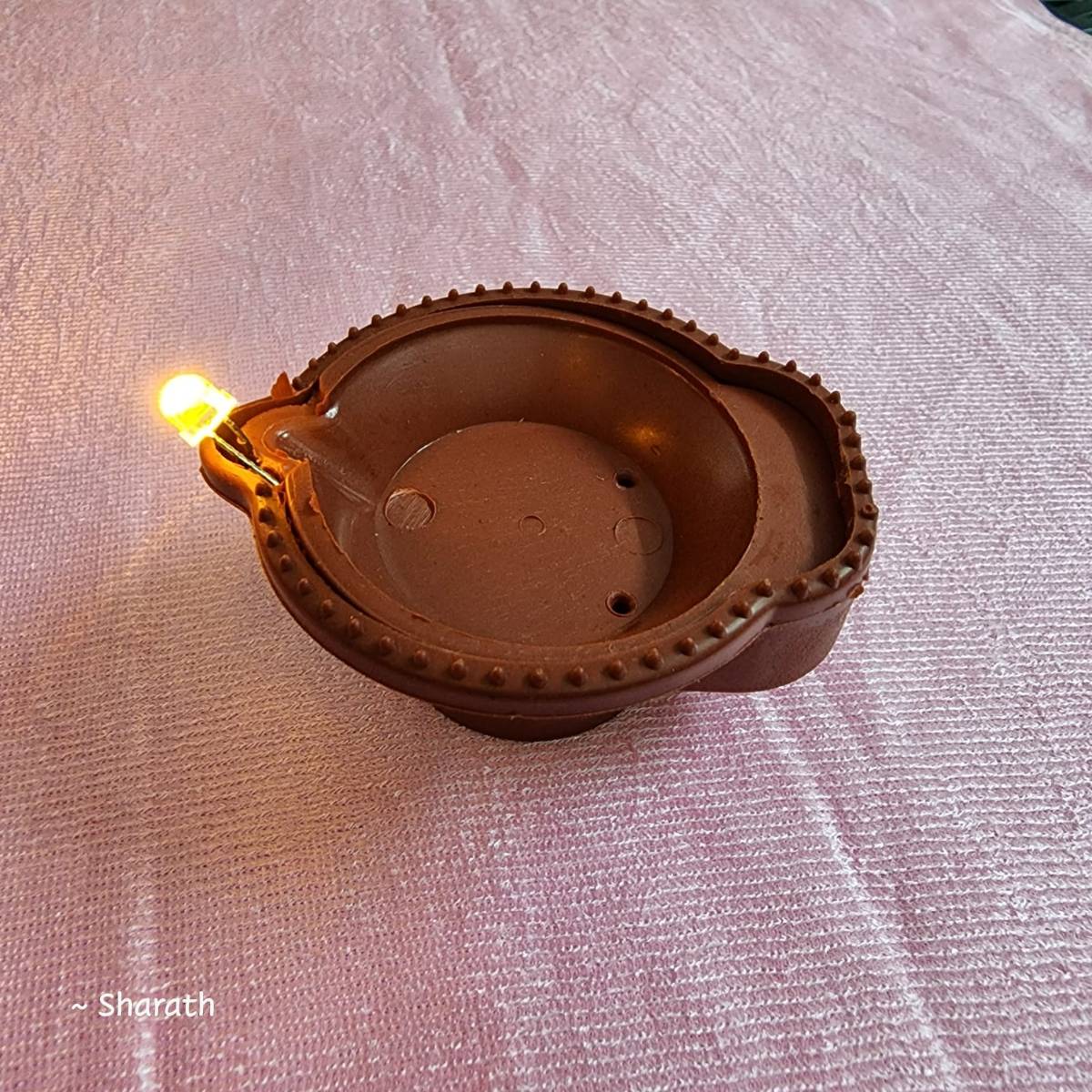 Sharu Space Battery Diya