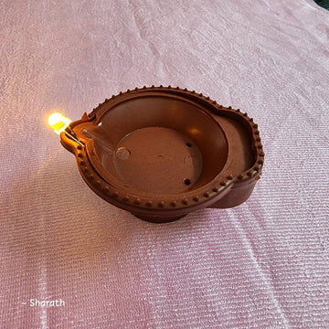 Sharu Space Battery Diya
