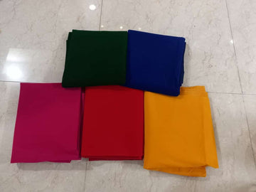Sharu Space 8X4.5 Feet Micro Velvet Plain Sheet