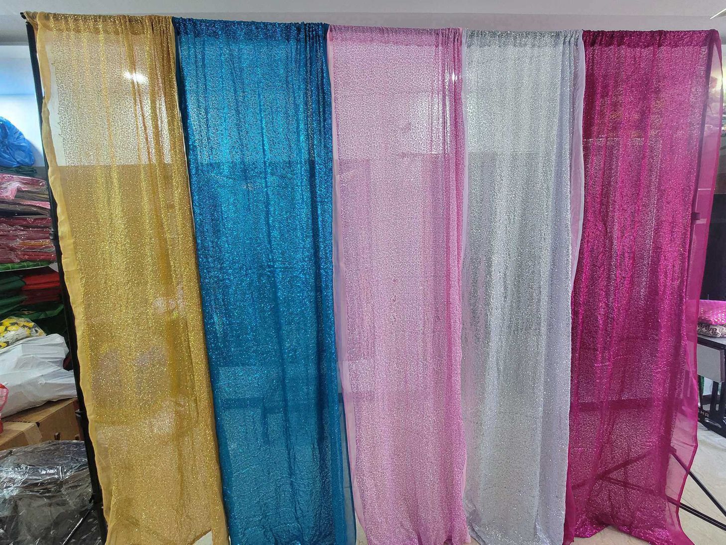 Sharu Space 3ftx8ft New Sequin Cloth