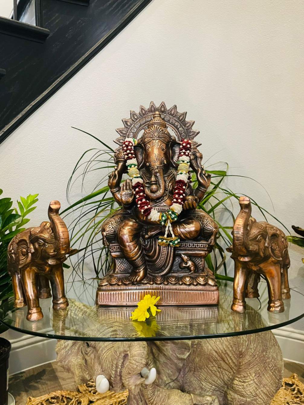 Sharu Space Kalash Ganesha Combo - 22"