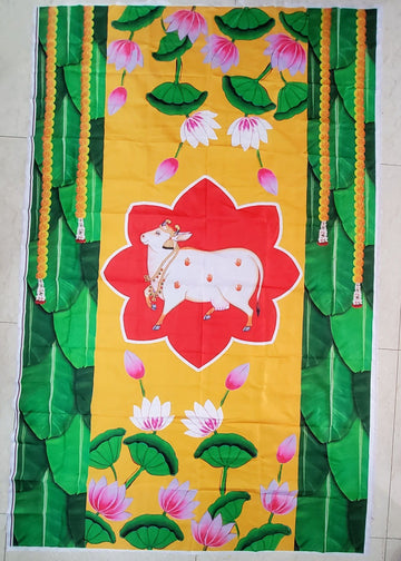 Sharu Space Satin Backrop Design 8