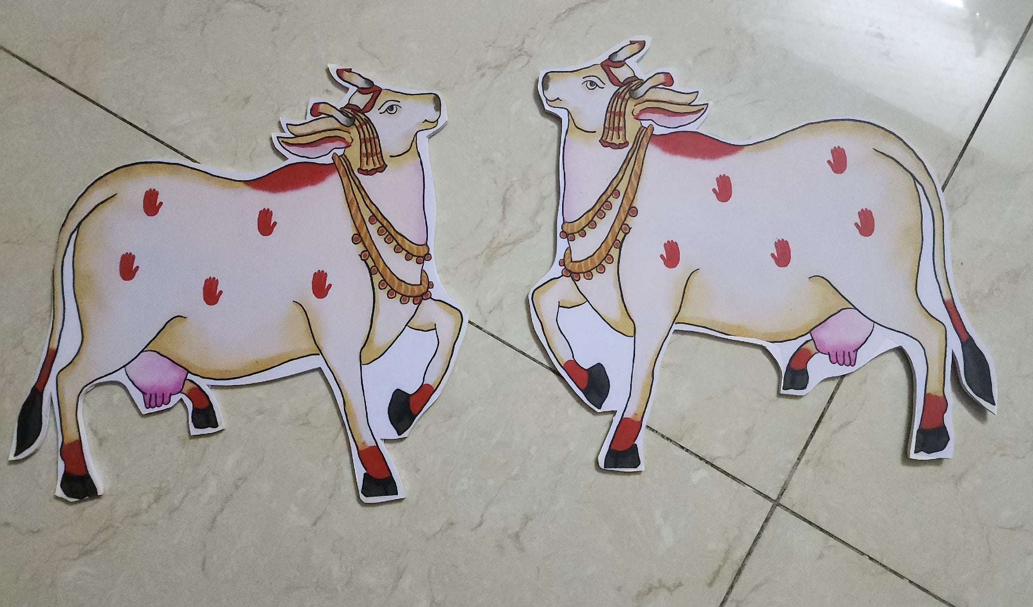 Sharu Space Cow Board Pair - 14"