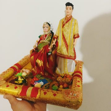 Sharu Space Small Sreemantham Doll Set
