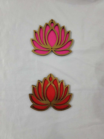 Sharu Space Mdf Lotus 5inch - 1pc