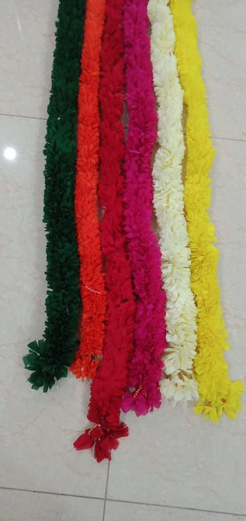 Sharu Space Plain Cloth Garlands Pair
