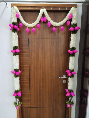 Sharu Space Premium Lotus Bud Door Thoran