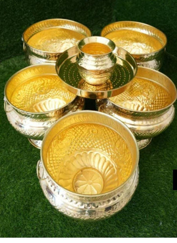 Brass Mangalasnanam Set