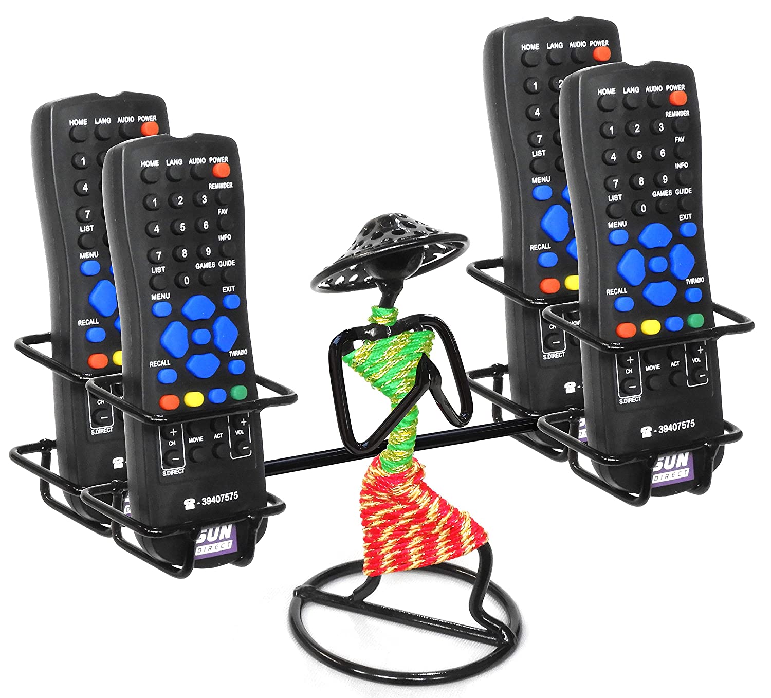 Metal Lady 4 Remote Holder