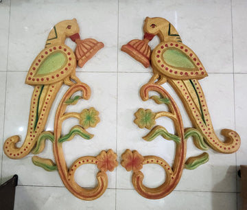 Foam Parrot with Stem Set