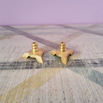 Sharu Space Brass Wick Stand