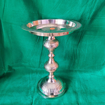 Sharu Space Brass Urli Stand - 15in