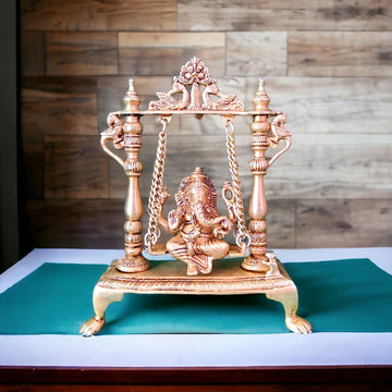 Sharu Space Brass Ganesh Jula