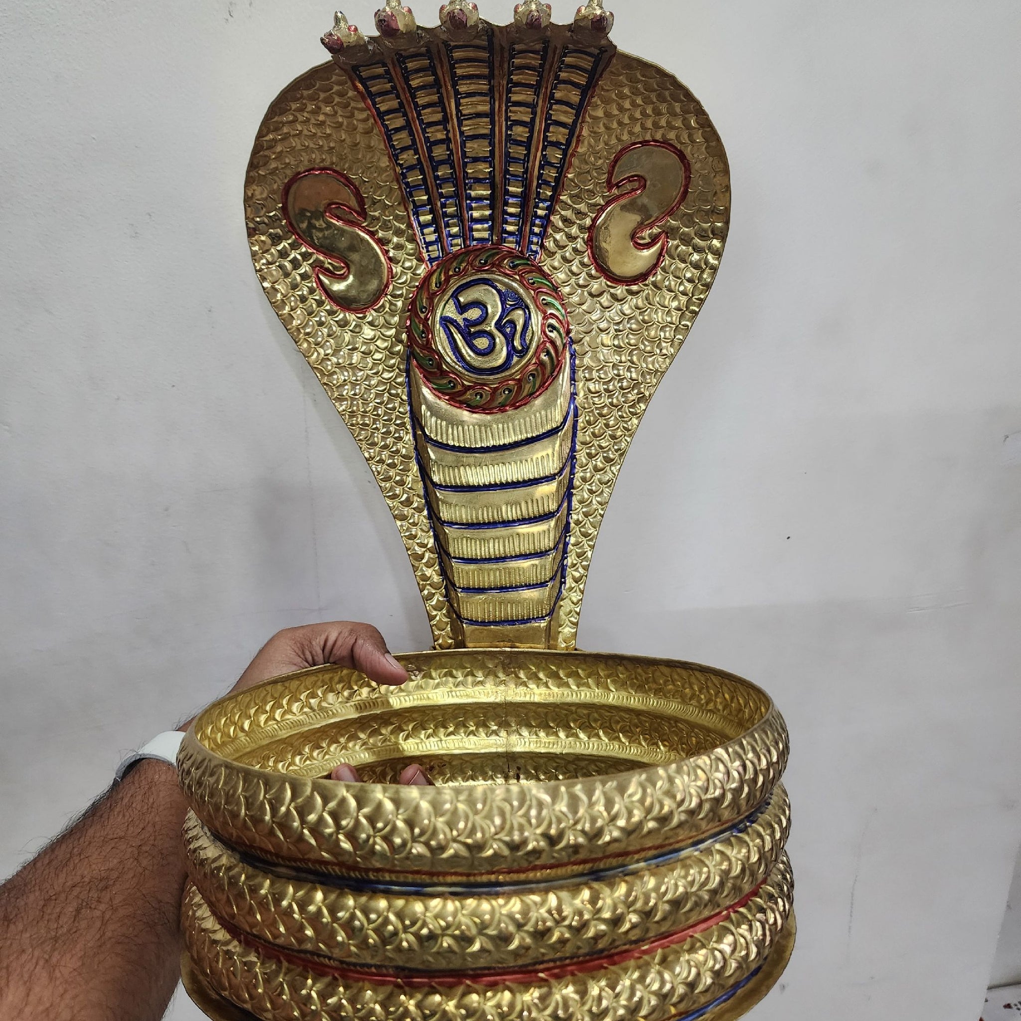 Sharu Space Pure Brass Naga Bharanam