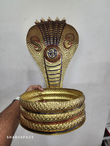 Sharu Space Pure Brass Naga Bharanam