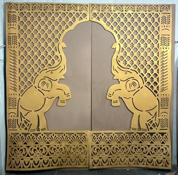 Sharu Space Rubber Elephant Panel